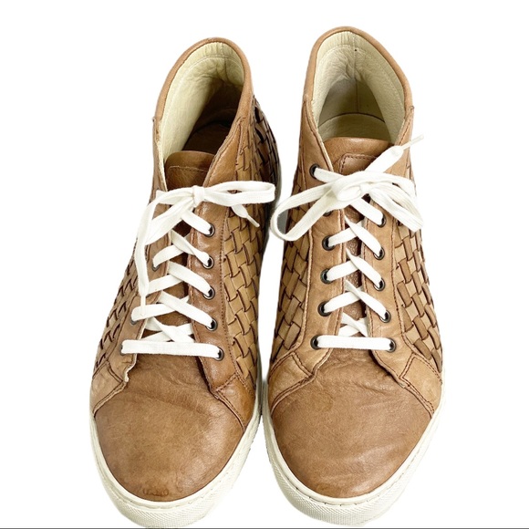 Men’s Adolfo Carli High Top Leather Sneakers 9.5 - Picture 2 of 9